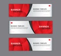 Red banner design template vector illustration, Geometric, polygonal Abstract background, texture, advertisement layout. web page. Royalty Free Stock Photo