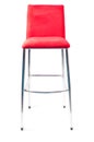 Red bar stool Royalty Free Stock Photo