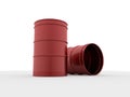 Red barell concept Royalty Free Stock Photo