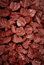 Red Barite Crystal Rose Rocks Royalty Free Stock Photo