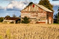 Red Barn in Amish Country Royalty Free Stock Photo