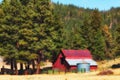 Red Barn and Corral