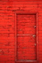 Red Barn Door Royalty Free Stock Photo