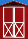 Red Barn Door Royalty Free Stock Photo