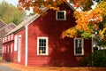 Red Barn Red Leaves