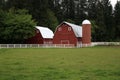 Red Barn and Silo
