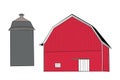 Red Barn & Silo