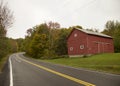 Red Barn, Vermont Royalty Free Stock Photo