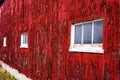 Red Barn Wall Siding Royalty Free Stock Photo