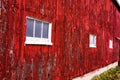 Red Barn Wall Siding Royalty Free Stock Photo