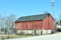 Red Barn Windmill Royalty Free Stock Photo