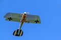 The Red Baron`s Albatross D.V biplane