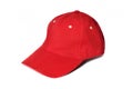 Red baseball cap Royalty Free Stock Photo