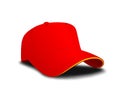 Red baseball cap Royalty Free Stock Photo