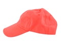 Red baseball cap Royalty Free Stock Photo