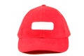 Red baseball hat Royalty Free Stock Photo