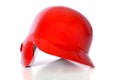 Red Baseball Helmet