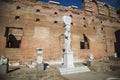 The Red Basilica ruins in Bergama, Turkey. Temple of the Egyptian Gods