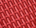 Red Basket Weave Pattern Background Royalty Free Stock Photo