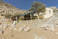 Matala , Red beach Royalty Free Stock Photo