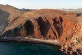 Red Beach - Santorini, Greece Royalty Free Stock Photo