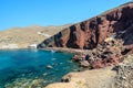 Red Beach, Santorini island, Greece Royalty Free Stock Photo