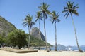 Red Beach Sugarloaf Mountain Rio de Janeiro Brazil Royalty Free Stock Photo