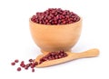 Red Azuki beans   Adzuki or japanese red bean Royalty Free Stock Photo