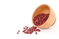 Red Azuki beans Royalty Free Stock Photo