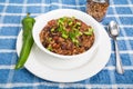 Red Beans and Rice with Poblano Chili