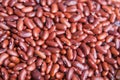 Red beans for sale in the market Royalty Free Stock Photo