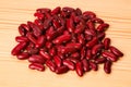 Red beans table Royalty Free Stock Photo