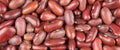 Red beans with visible details. background or texture Royalty Free Stock Photo