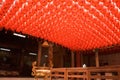 Red and beautiful Chinese lantern Royalty Free Stock Photo