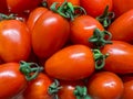 Red beautiful and delicious cherry tomatoes background Royalty Free Stock Photo
