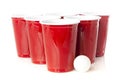 Red Beer Pong Cups