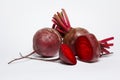 Red beet on white background Royalty Free Stock Photo