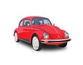 Red beetle car Royalty Free Stock Photo