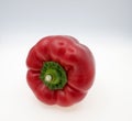 Red Bell Pepper fruit Capsicum annuum