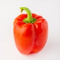 Red bell pepper or paprika isolated on a white background, for design Royalty Free Stock Photo