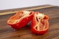 red bell pepper Royalty Free Stock Photo