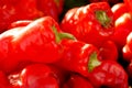 Red bell peppers Royalty Free Stock Photo