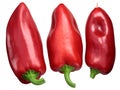 Red bell peppers Grueso de Plaza, top