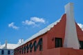 Red Bermuda building