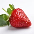 Red berry strawberry isolated on white background Royalty Free Stock Photo