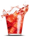 Red beverage Royalty Free Stock Photo