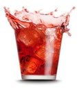 Red beverage Royalty Free Stock Photo