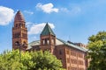 Red Bexar County Courthouse San Antonio Texas