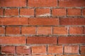 Red plain big brick wall surface backdrop