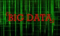 Big data on digital background Royalty Free Stock Photo